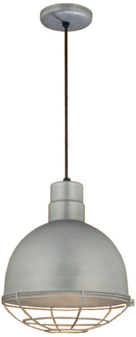 Millennium RLM RDBC12-GA R Series Galvanized Hanging Pendant Light
