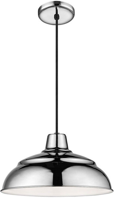 Millennium RLM RWHC14-PN R Series Polished Nickel 14" Ceiling Pendant Light