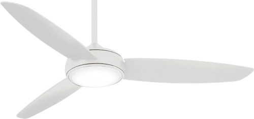 Minka Aire F465L-WH Concept IV Contemporary White LED 54" Ceiling Fan