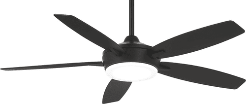 Minka Aire F690L-CL Espace Coal LED 52" Home Ceiling Fan
