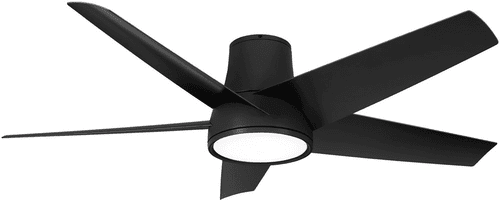 Minka Aire F782L-CL Chubby II Contemporary Coal 58" Ceiling Fan