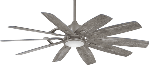 Minka Aire F864L-BNK Barn Modern Savannah Gray 65" Home Ceiling Fan