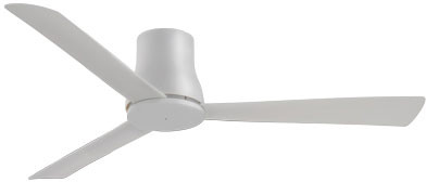 Minka Aire F873-GRY Simple Flush Contemporary Grey 52" Home Ceiling Fan