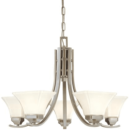 Minka Lavery 1815-84 Agilis Brushed Nickel Hanging Chandelier