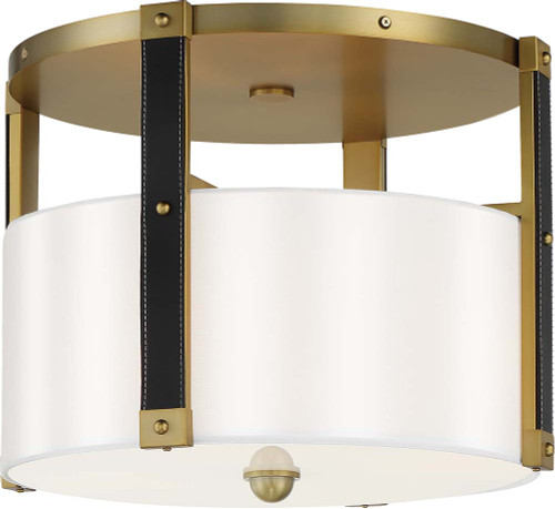 Minka Lavery 2784-695 Chelsea Contemporary Soft Brass Overhead Lighting Fixture