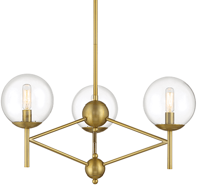 Minka Lavery 2796-695 Auresa Modern Soft Brass Chandelier Lamp