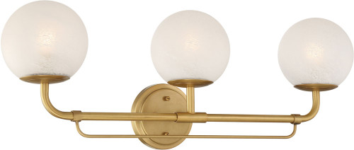 Minka Lavery 3793-732 Whitehall Modern Legacy Brass 3-Light Bath Lighting Fixture