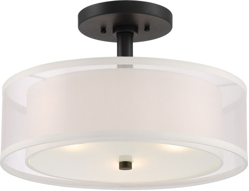 Minka Lavery 4107-66 Parsons Studio Modern Sand Coal Ceiling Lighting Fixture