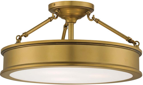 Minka Lavery 4177-249 Harbour Point Liberty Gold Ceiling Light