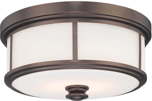 Minka Lavery 4365-281 Harbour Point Plated Harvard Court Bronze Ceiling Light