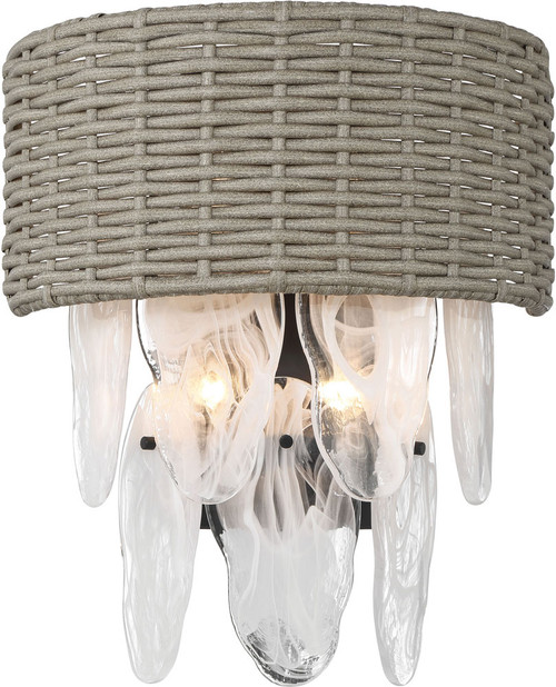 Minka Lavery 5295-66A Breakers Isle Modern Coal Wall Lamp