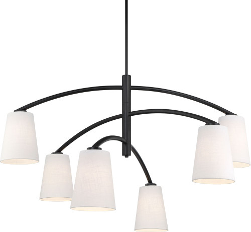 Minka Lavery 5399-66A Headington Contemporary Coal Chandelier Light