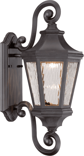 Minka Lavery The Great Outdoors 71822-143-L Hanford Pointe Oil Rubbed Bronze 9" Outdoor Wall Lighting Sconce