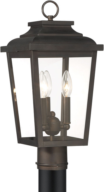 Minka Lavery 72176-189-C Irvington Manor Chelesa Bronze Exterior Post Light
