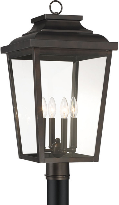 Minka Lavery 72177-189-C Irvington Manor Chelesa Bronze Exterior Lamp Post Light Fixture