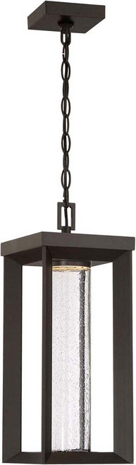 Minka Lavery The Great Outdoors 72794-143-L Shore Pointe Modern Oil Rubbed Bronze LED 18" Outdoor Drop Ceiling Lighting