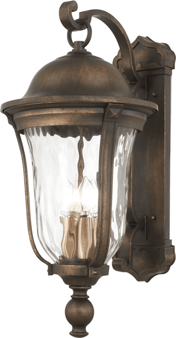 Minka Lavery The Great Outdoors 73244-748 Havenwood Tauira Bronze and Alder Silver 12" Outdoor Lighting Sconce