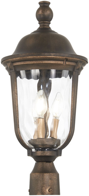 Minka Lavery 73248-748 Havenwood Tauira Bronze And Alder Silver Exterior Post Light