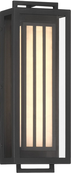 Minka Lavery 77500-66-L Eastly Contemporary Sand Coal LED Outdoor Lighting Wall Sconce
