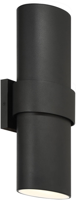Minka Lavery 8832-66-L Lander Lane Contemporary Sand Coal LED Outdoor Wall Light Sconce