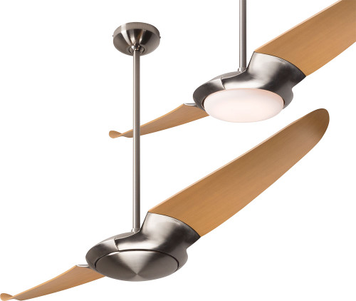 Modern Fan Company IC2-BN-56-MP IC/Air2 Contemporary Bright Nickel LED 56" Home Ceiling Fan