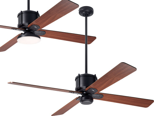 Modern Fan Company IND-DB-50-MG Industry DC Modern Dark Bronze LED 50" Home Ceiling Fan