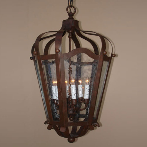 Maris Lighting 3250 Hanging Series Traditional Exterior 15.25" Drop Ceiling Light Fixture Hanging Lantern