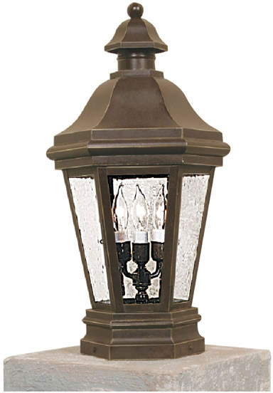 Maris Lighting 4497 4460 Series Traditional Exterior 16.5" Pier Mount Pilaster Lantern