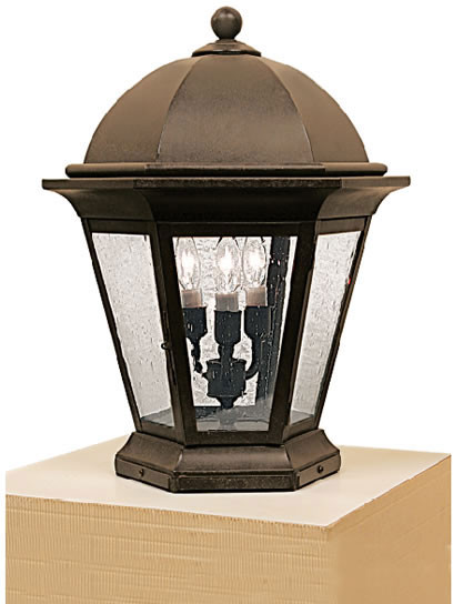 Maris Lighting 5237 5200 Series Traditional Outdoor 16" Pier Mount Pilaster Lantern