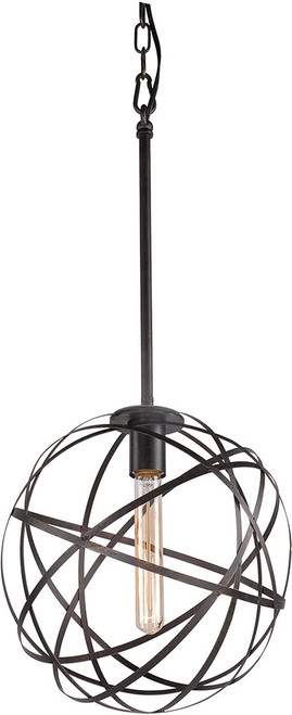 Matteo C57801BK Atom Contemporary Black Mini Ceiling Pendant Light