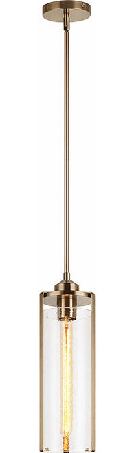 Matteo C62201AG Bayou Modern Brass Mini Ceiling Pendant Light