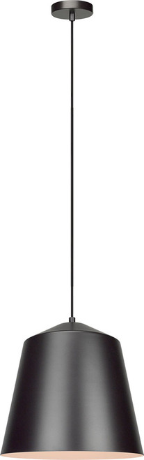 Matteo C64002BZ Encase Contemporary Bronze Mini Pendant Light Fixture