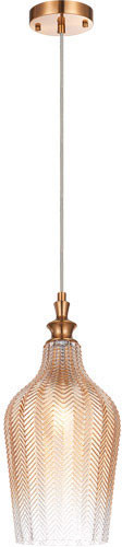 Matteo C80101AG Renity Aged Gold Brass Mini Pendant Hanging Light