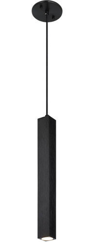 Matteo C79401OB Royce Modern Oxidized Black LED 16" Mini Drop Ceiling Lighting