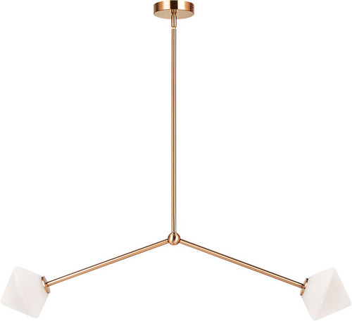 Matteo C81742AGOP Novo Contemporary Aged Gold Brass Chandelier Lighting