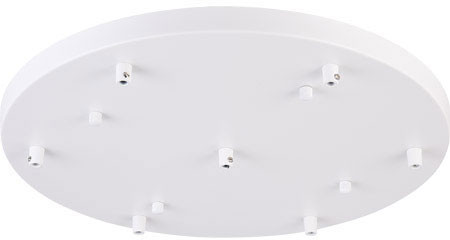 Matteo CP0107WH Modern White 18" Multi Ceiling Canopy
