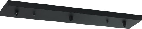 Matteo CP0203MB Multi Ceiling Canopy Modern Matte Black
