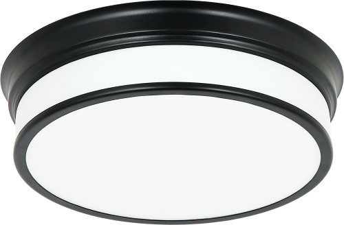Matteo M15402BK Navo Modern Black LED Ceiling Light