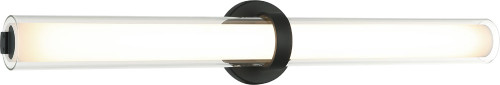 Matteo S03530MB Satchie Modern Matte Black LED Wall Lighting