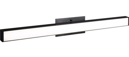 Matteo S05534OB Millare Contemporary Oxidized Black LED 34" Bathroom Lighting Sconce