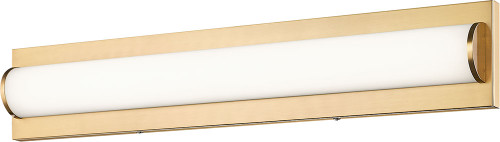 Matteo S08924AG Psyra Contemporary Brass LED 24" Bathroom Light