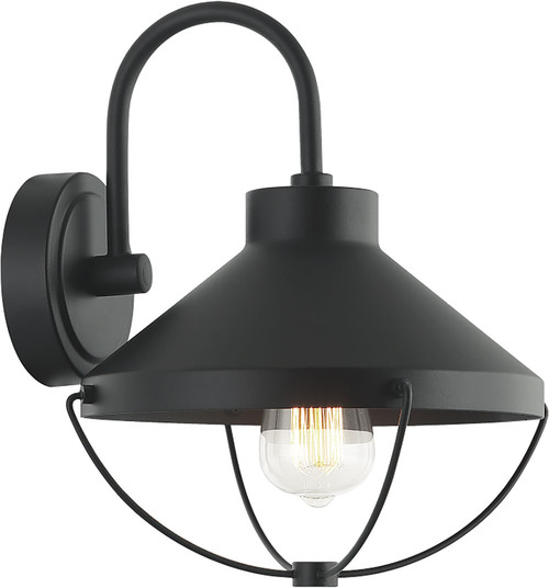 Matteo S10301MB Fable Matte Black Exterior Light Sconce