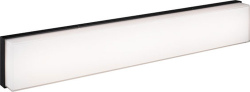 Matteo S12424OB Kabu Contemporary Oxidized Black LED Bathroom Vanity Light Fixture