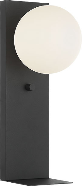 Matteo S17801MB Stanley Modern Matte Black Wall Sconce Lighting