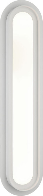 Matteo W20224MW Iris Contemporary Matte White LED 24" Lamp Sconce