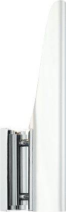 Matteo W32401CH Stylus Modern Chrome Wall Light Sconce