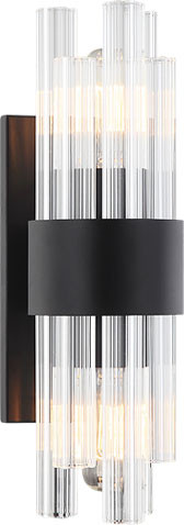 Matteo W66902MB Kellan Modern Matte Black Wall Sconce Lighting