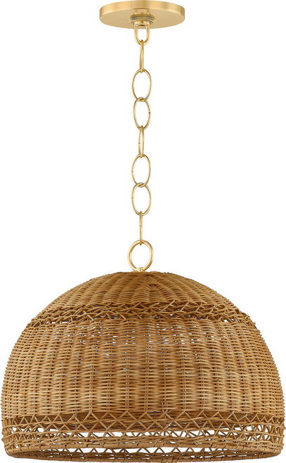 Mitzi H1008701S-AGB April Contemporary Aged Brass