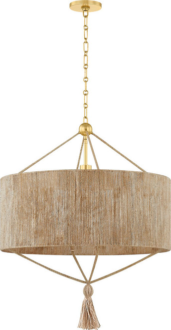 Mitzi H1036701L-AGB Reyn Contemporary Aged Brass