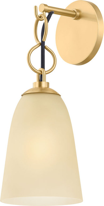 Mitzi H1058101-AGB Christine Contemporary Aged Brass Wall Light Sconce